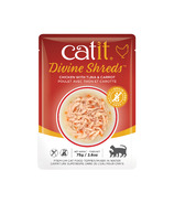 Catit Divine Shreds Chicken with Tuna & Carrot