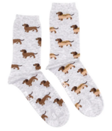 Chaussettes pour femmes Friday Sock Co. Wiener Dog Hot Dog