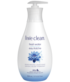 Live Clean Fresh Water Hydrating Liquid Hand Soap