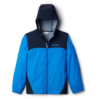 columbia navy blue rain jacket