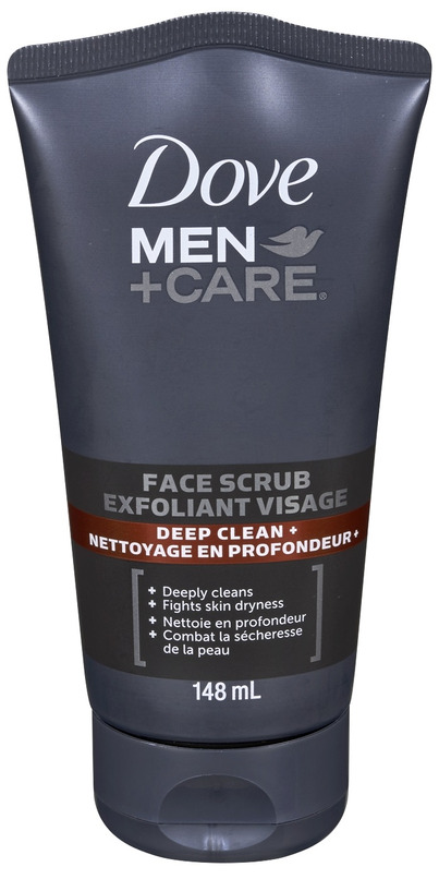 dove men's face wash deep clean