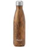 S'well Teakwood Stainless Steel Water Bottle Wood Collection