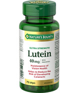 Nature's Bounty Ultra Strength Lutein 40mg avec Zeaxanthin