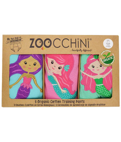 ZOOCCHINI Organic Potty Training Pants Pack Mermaids