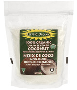 Noix de coco sans sucre ajouté de Let's Do...Organic 