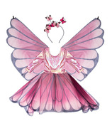 Great Pretenders Butterfly Twirl Dress with Wings Pink