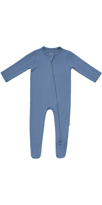 Buy Kyte BABY Zippered Footie Steel at Well.ca | Free Shipping $35+ in ...