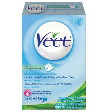 Buy Veet Facial Hair Removal Cream Kit Sensitive Formula at | Free Shipping $49+ in Canada Buy Veet Facial Hair Removal Cream Kit Sensitive Formula at | Free Shipping $49+ in Canada