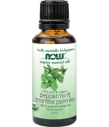 NOW Essential Oils Organic Peppermint Oil