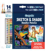 Crayola Sketch and Shade Doodle Pencil (crayon à dessiner)