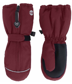 Calikids Waterproof Long Cuff Mitten Maroon