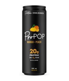 ProPOP Sparkling Protein Water Mango Peach