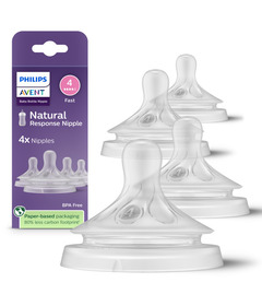 Philips Avent Natural Response Nipple Flow 4