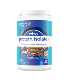 Genuine Health Whey Proteins+ Chocolate