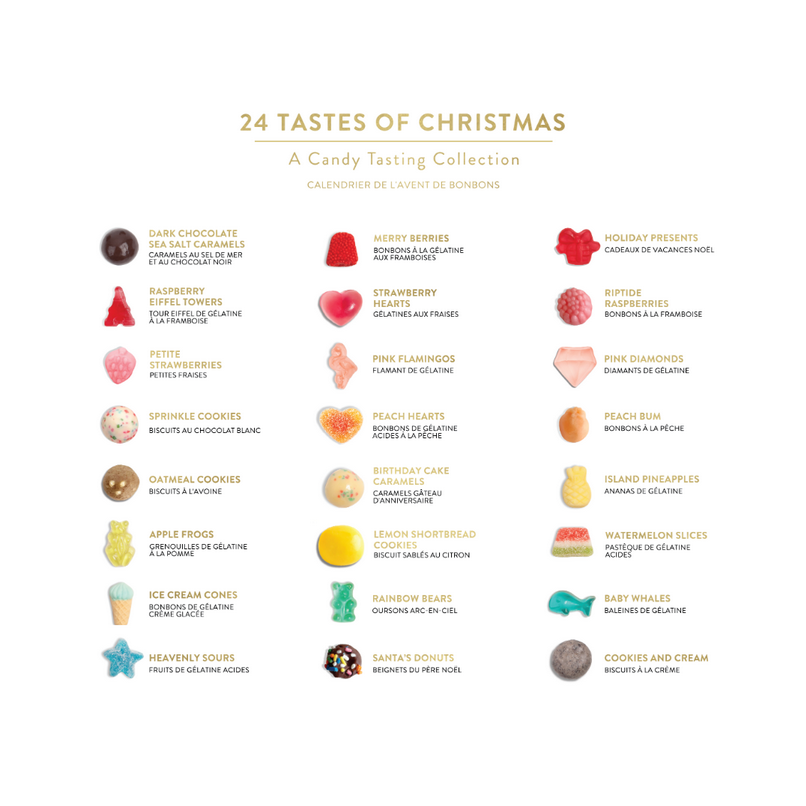Buy Sugarfina Gingerbread 24 Taste of Christmas Advent Calendar at Well