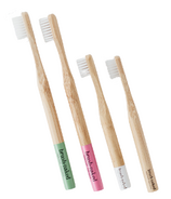 Naked brosse à dents en bambou avec poils en nylon