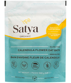 Satya Organic Calendula Flower Oat Bath