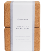 Halfmoon Yoga Cork Block Micro Duo