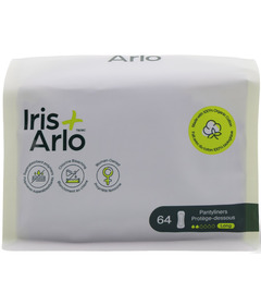 Iris + Arlo Organic Cotton Pantyliners Long Bulk