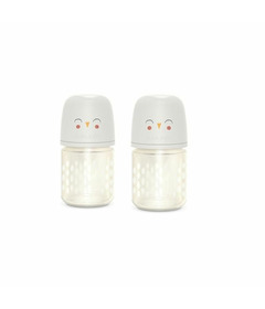 Suavinex Bonhomia Glass Bottle 4oz White