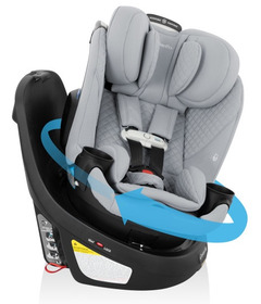 Evenflo GOLD Revolve360 Slim 2-in-1 Rotational Car Seat Quartz