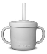 RaZbaby Oso Silicone Cup & Straw Cookies & Cream