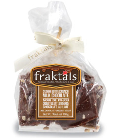Fraktals Cashew Buttercrunch Milk Chocolate 