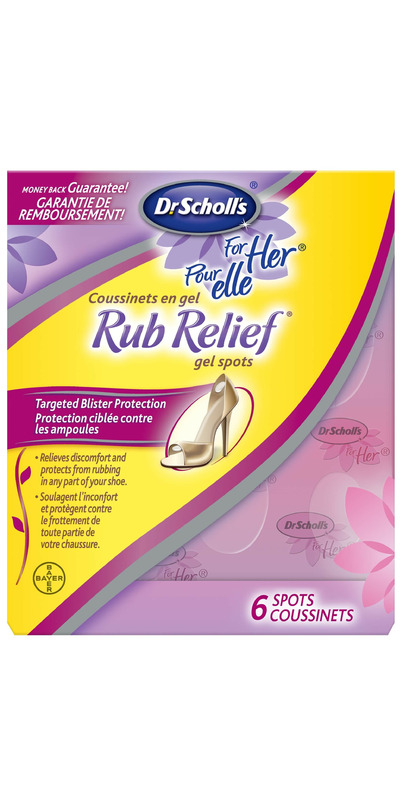 Dr scholl's rub deals relief strips