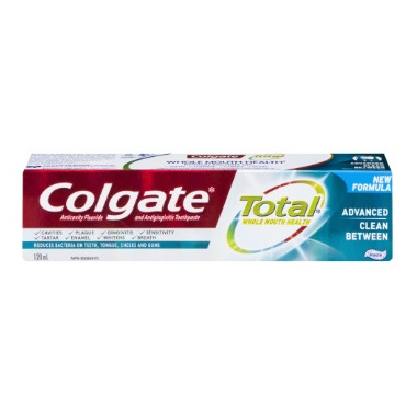 colgate total clean in between