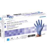 McKesson Confiderm 3.5C Nitrile Exam Gloves Large