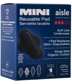 Aisle Reusable Mini Pad Black