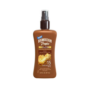 hawaiian tropic touch of color spf 4