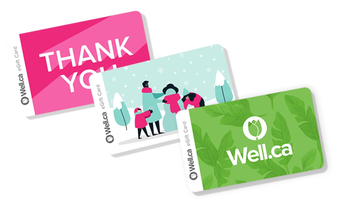 Well.ca Gift Cards Well.ca Canada's online health, beauty, and skin