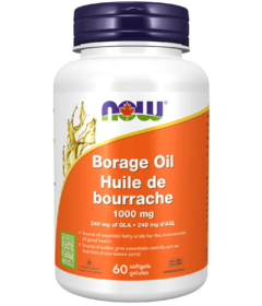 NOW Foods Borage Oil Softgels 1000mg