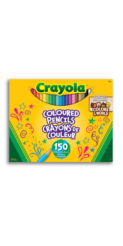 Acheter les crayons de couleur Crayola avec les couleurs du monde à