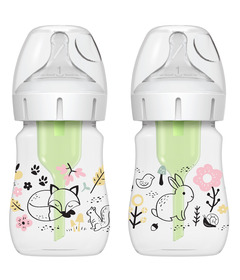 Dr. Brown's 5oz Options+ Wide Neck Bottles Woodland