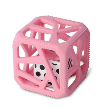 Malarkey Kids Chew Cube Pink Malarkey Kids Chew Cube Pink