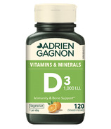 Adrien Gagnon Vitamine D3 1,000IU Orange à croquer