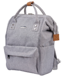 BabaBing Mani Backpack Diaper Bag Grey Marl