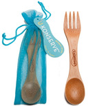 U-Konserve Bamboo Utensil with Sky Mesh Pouch