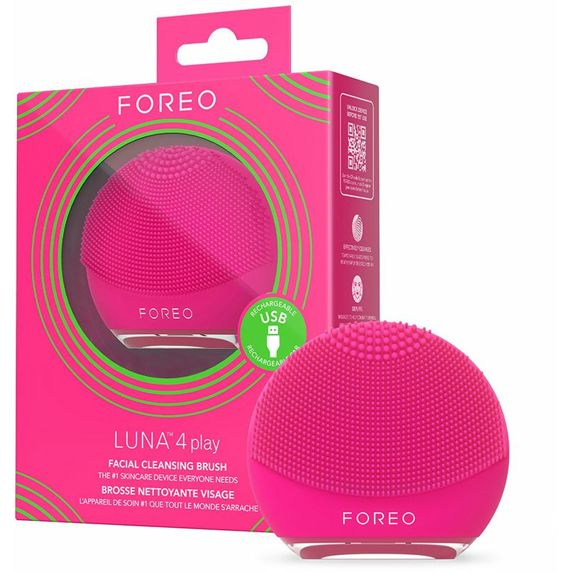 Buy FOREO LUNA 4 play Facial Cleansing Brush Cherry Up! at Well.ca