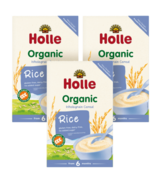 Holle Organic Wholegrain Rice Cereal Bundle