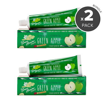 Green Beaver Green Apple Natural Toothpaste Bundle Green Beaver Green Apple Natural Toothpaste Bundle