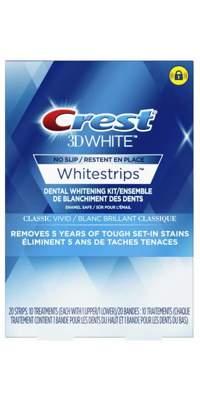 Buy Crest 3D White Whitestrips Classic Vivid at Well.ca | Free