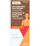 Option+ Dry Cough Relief Extra Strength Liquid Wildberry