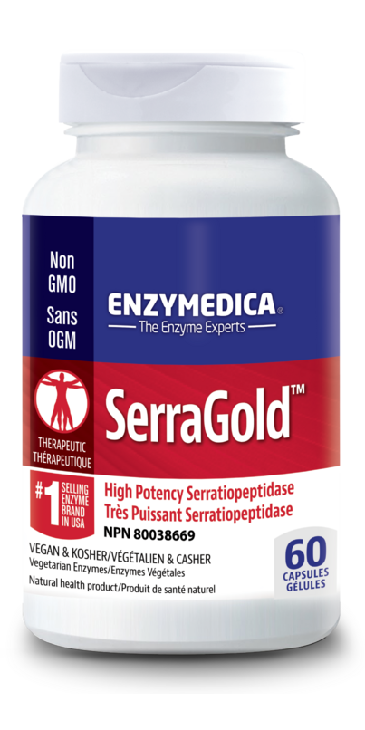 Buy Enzymedica SerraGold High Potency Serratiopeptidase at Well.ca ...
