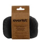 Everist Charcoal Compostable Konjac Body Sponge