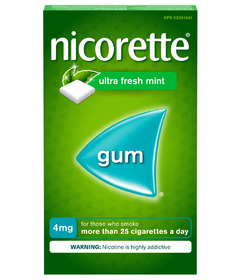 Nicorette Gum Ice Mint
