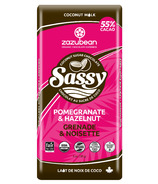 zazubean Sassy Pomegranate & Hazelnut 55% Chocolate