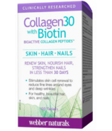 Webber Naturals Collagen30 avec biotine